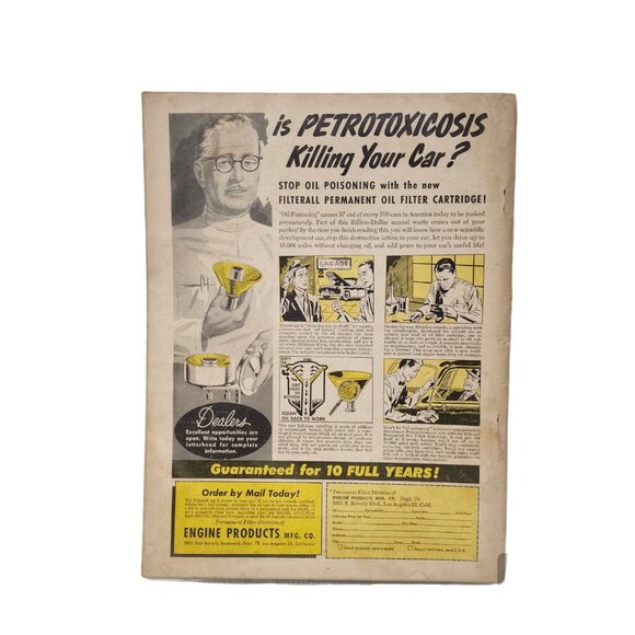 50s October 1953 Hop Up and Motor Life Magazine back issue - Picture 2 of 4